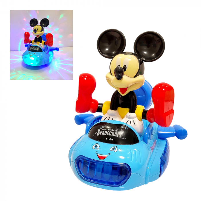 Jucarie Colorful Spacecraft - Mickey Mouse cu sunete si lumini 3D [1]