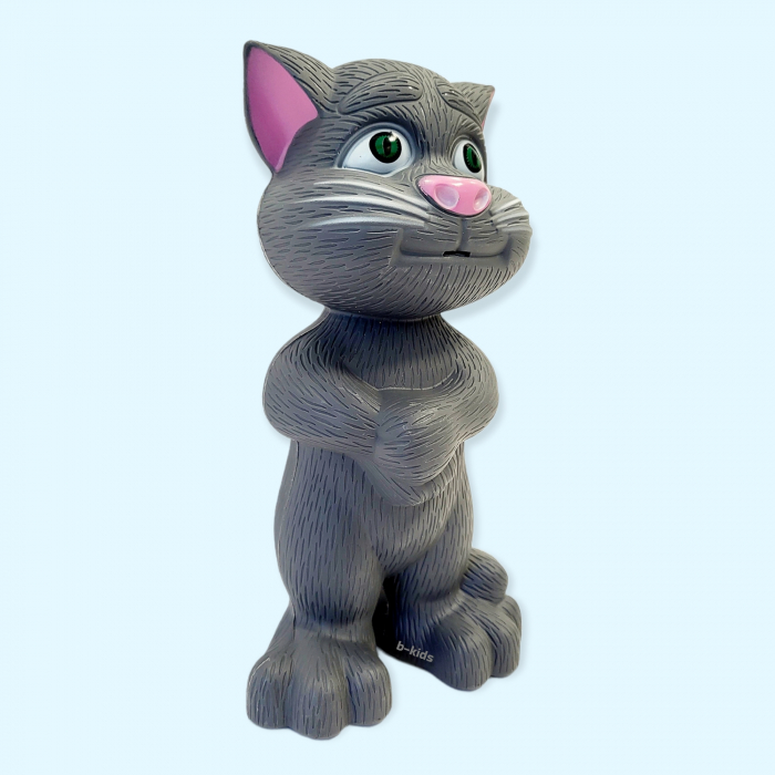 Jucarie interactiva Talking Tom Cat - Intelligent, motanul vorbaret, repeta tot ce aude [7]