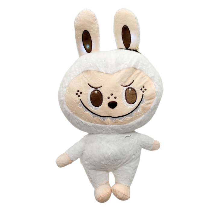 Jucarie Labubu plus muzical si cu lumini, mare, 60 cm [5]