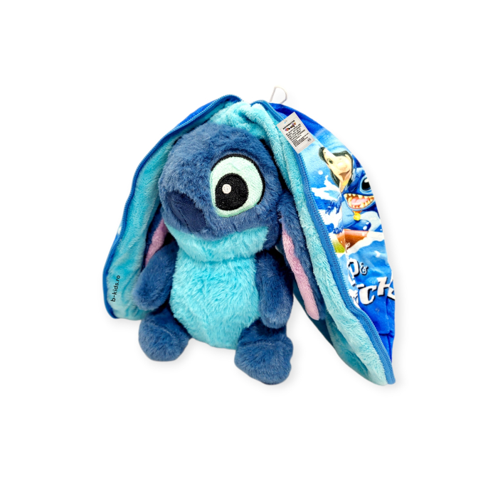 Jucarie Lilo Stitch de plus 2 in 1, se transforma in bila, 25 cm [4]