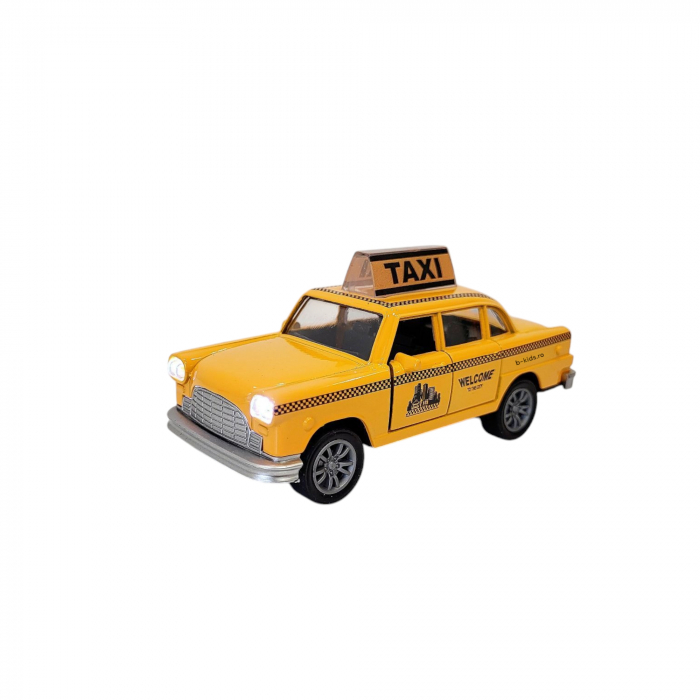 Jucarie masinuta Taxi din metal cu sunete si lumini [1]