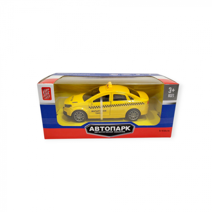Jucarie masinuta Taxi modern din metal cu sunete si lumini [5]