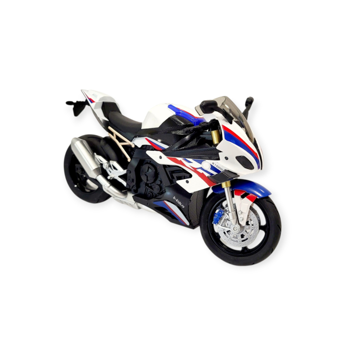 Jucarie Motocicleta mare din metal cu sunete si lumini, diferite culori [4]