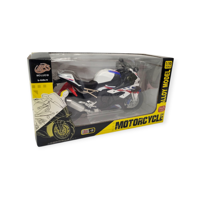 Jucarie Motocicleta mare din metal cu sunete si lumini, diferite culori [3]