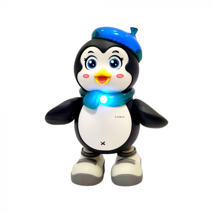 Jucarie Pinguin Dansatoar, Dancing Penguin, lumineaza, danseaza, canta. [3]