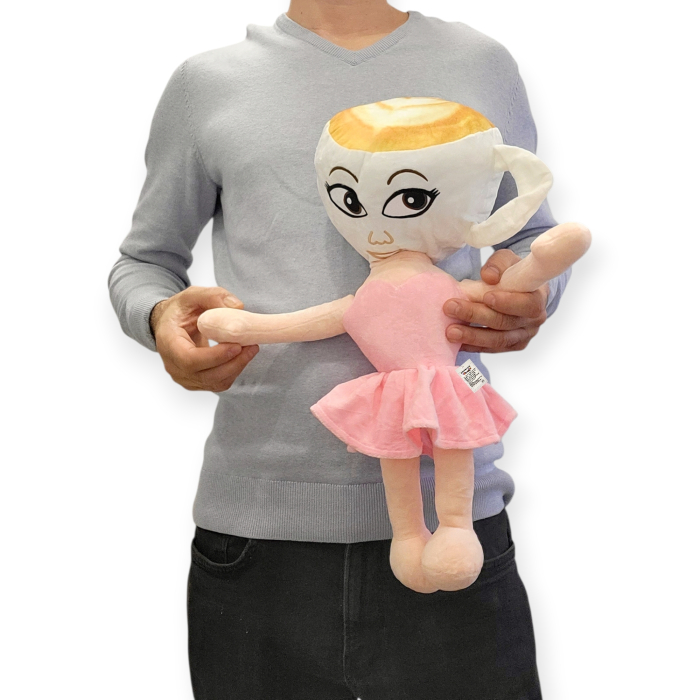 Jucarie plus mare Ballerina Cappuccina - 50 cm [2]