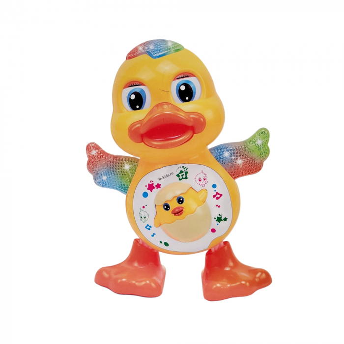 Jucarie Rata Dansatoare, Dancing Duck, lumineaza, danseaza, canta. [5]