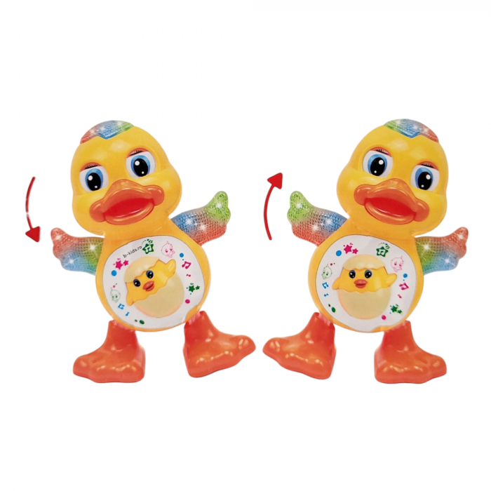 Jucarie Rata Dansatoare, Dancing Duck, lumineaza, danseaza, canta. [3]