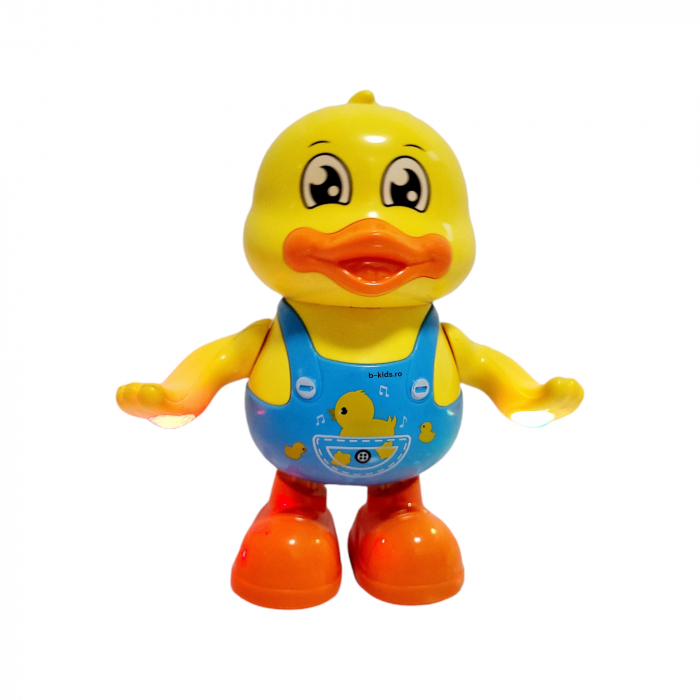 Jucarie Ratusca dansatoare cu lumini, Duck Funny [5]