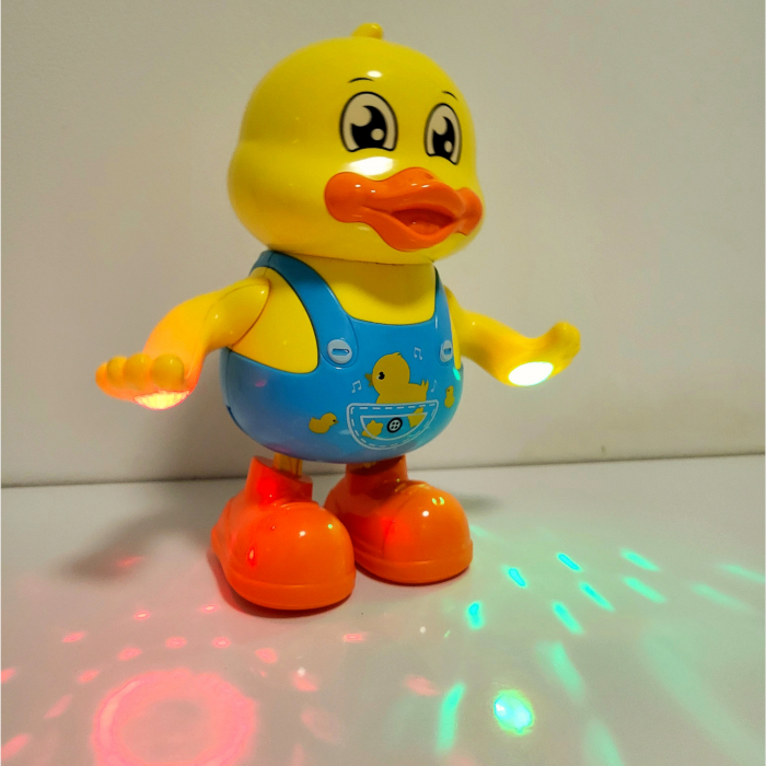 Jucarie Ratusca dansatoare cu lumini, Duck Funny [6]