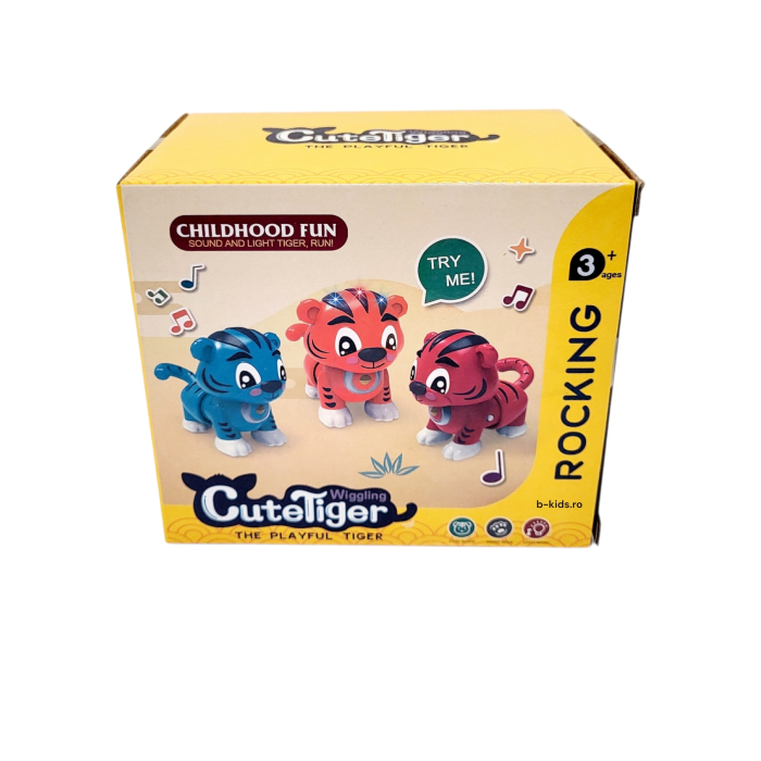 Jucarie Tigru Interactiv "Cuteliger" – Sunete, Lumini și Mișcare [4]