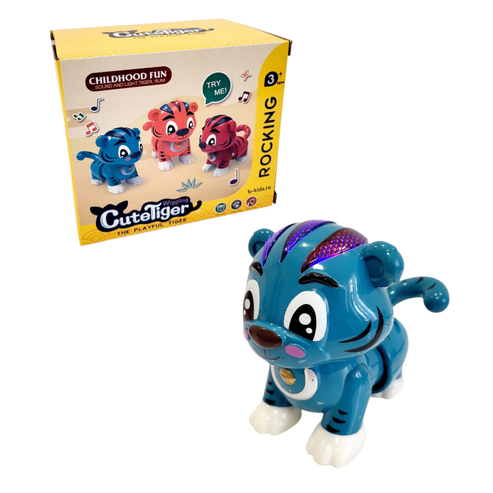 Jucarie Tigru Interactiv "Cuteliger" – Sunete, Lumini și Mișcare [2]