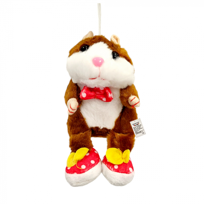 Jucarie tip breloc, Hamsterul vorbitor repeta tot ce aude cu o voce amuzanta [2]
