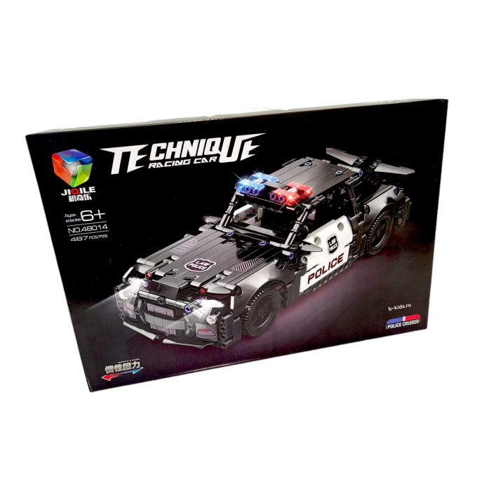 Set constructie tip Lego mare - Techniqee - Police Cruiser, 487 piese [7]