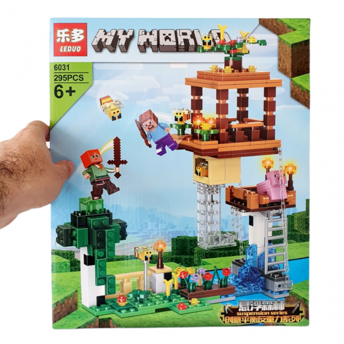 Set de constructie mare , MyWorld of Minecraft , 295 piese. [4]