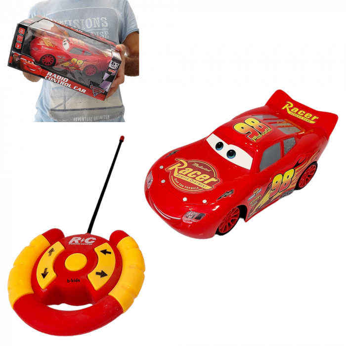Masinuta de jucarie cu telecomanda, Fulger - McQueen, Raicing 3, Cars, Rosie, B-Kids [6]