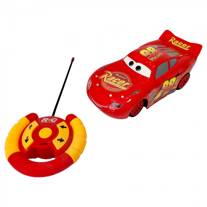 Masinuta de jucarie cu telecomanda, Fulger - McQueen, Raicing 3, Cars, Rosie, B-Kids [8]