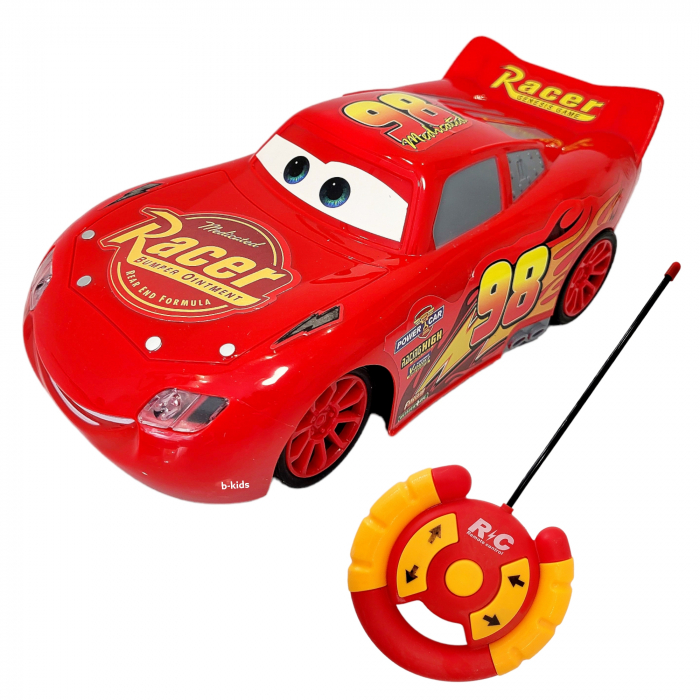 Masinuta de jucarie cu telecomanda, Fulger - McQueen, Raicing 3, Cars, Rosie, B-Kids [4]