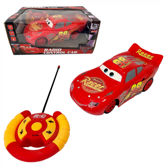 Masinuta de jucarie cu telecomanda, Fulger - McQueen, Raicing 3, Cars, Rosie, B-Kids [1]