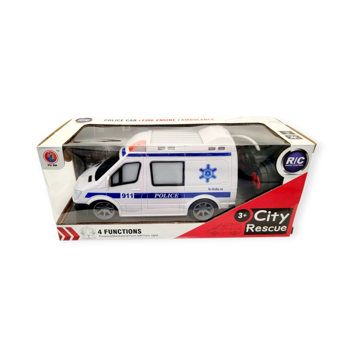 Masina de politie cu telecomanda, intervenții, dubita [5]