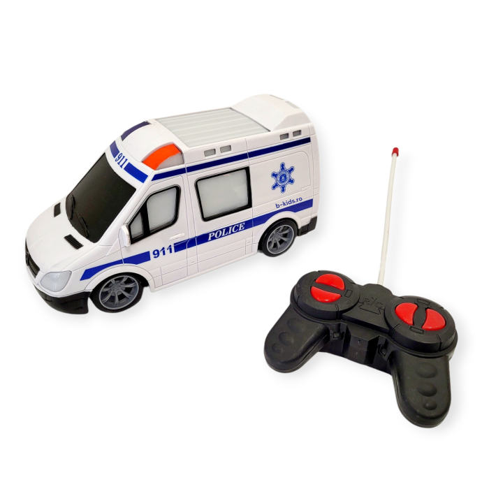 Masina de politie cu telecomanda, intervenții, dubita [3]