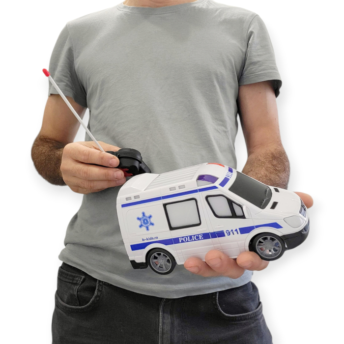 Masina de politie cu telecomanda, intervenții, dubita [4]