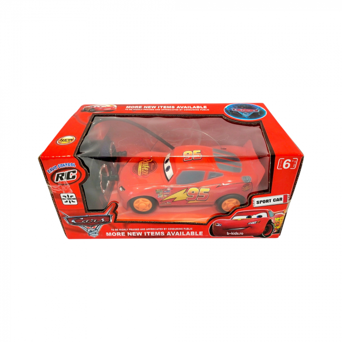 Masinuta cu telecomanda - Fulger McQueen, Cars 2 [1]