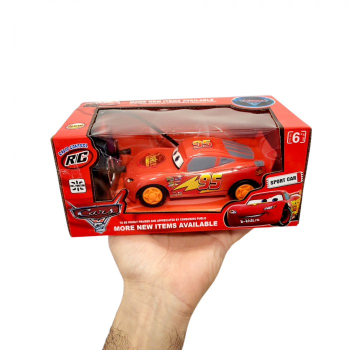 Masinuta cu telecomanda - Fulger McQueen, Cars 2 [3]