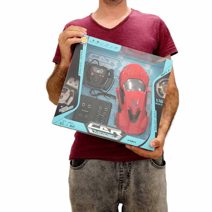 Masinuta cu telecomanda, volan si pedale - Car Model [6]