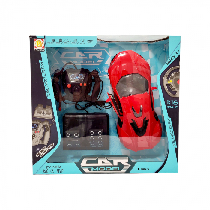 Masinuta cu telecomanda, volan si pedale - Car Model [2]