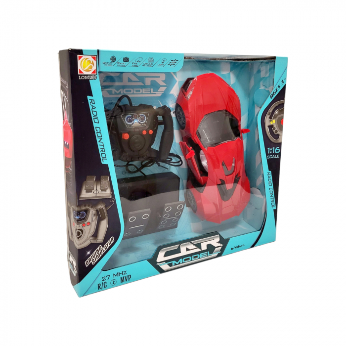 Masinuta cu telecomanda, volan si pedale - Car Model [3]