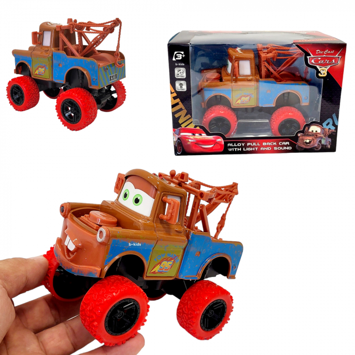 Masinuta metalica -Bucsa,  Cars, cu sunete si lumini, jeep [1]