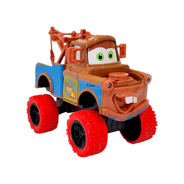 Masinuta metalica -Bucsa,  Cars, cu sunete si lumini, jeep [6]