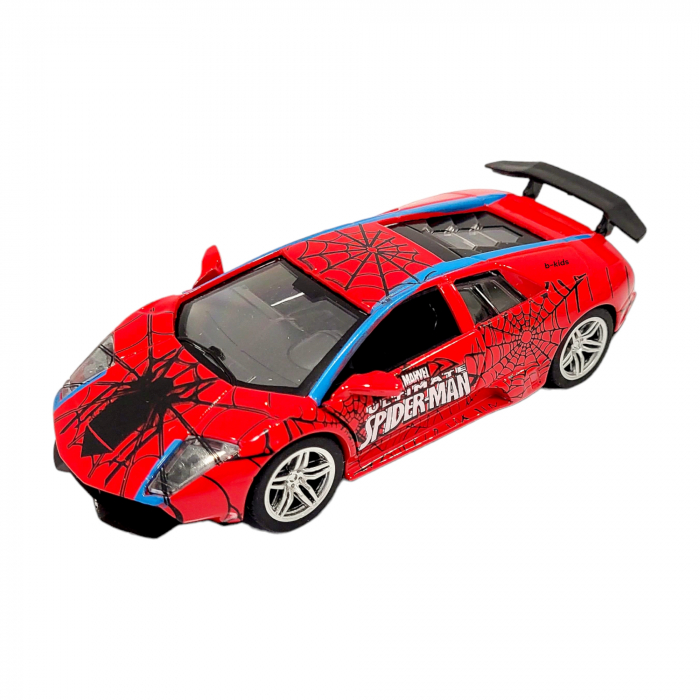 Masinuta metalica - Spiderman Ultimate - cu sunete si lumini [5]