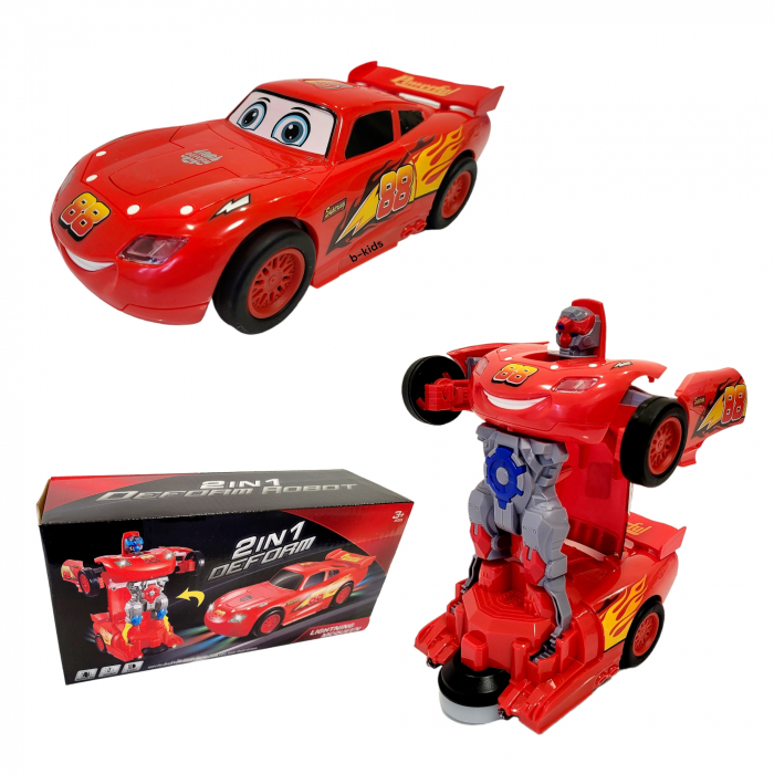 Masinuta transformer "Fulger" 2 in 1 ( masina si robot ) [1]