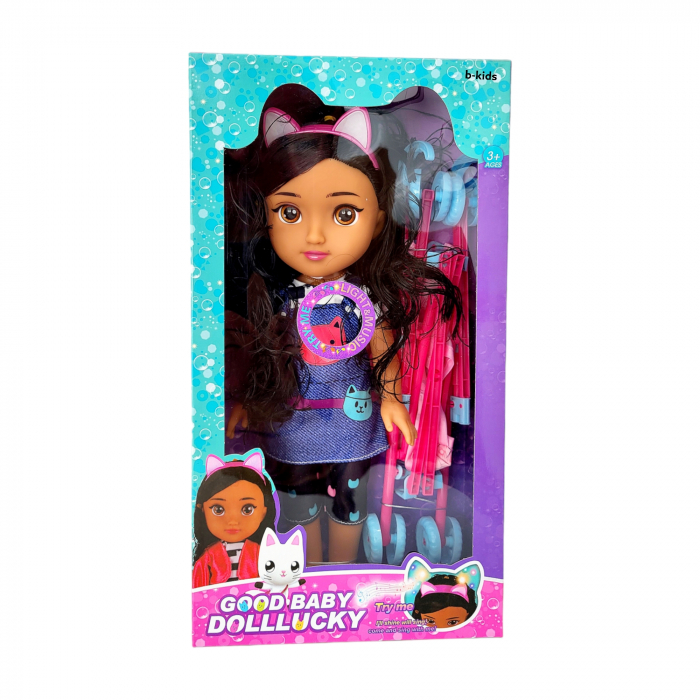 Papusa Gabby - Gabby's DollHouse, muzicala cu carucior. [1]