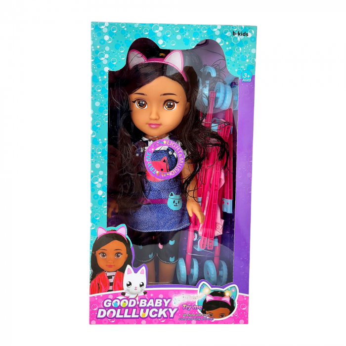 Papusa Gabby - Gabby's DollHouse, muzicala cu carucior. [4]