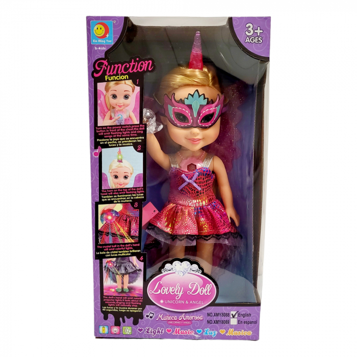 Papusa Lovely Doll - Unicorn & Angel [1]