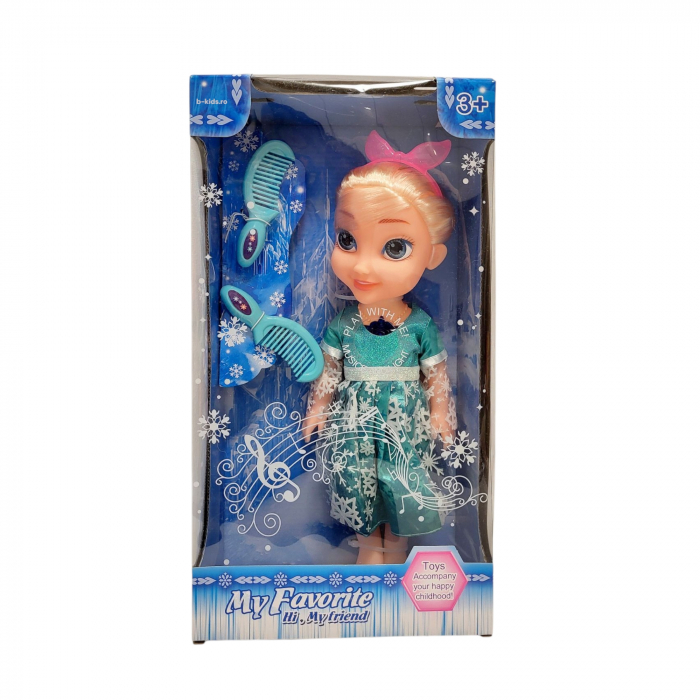Papusa mare Anna si Elsa, muzicale, cu lumina [2]