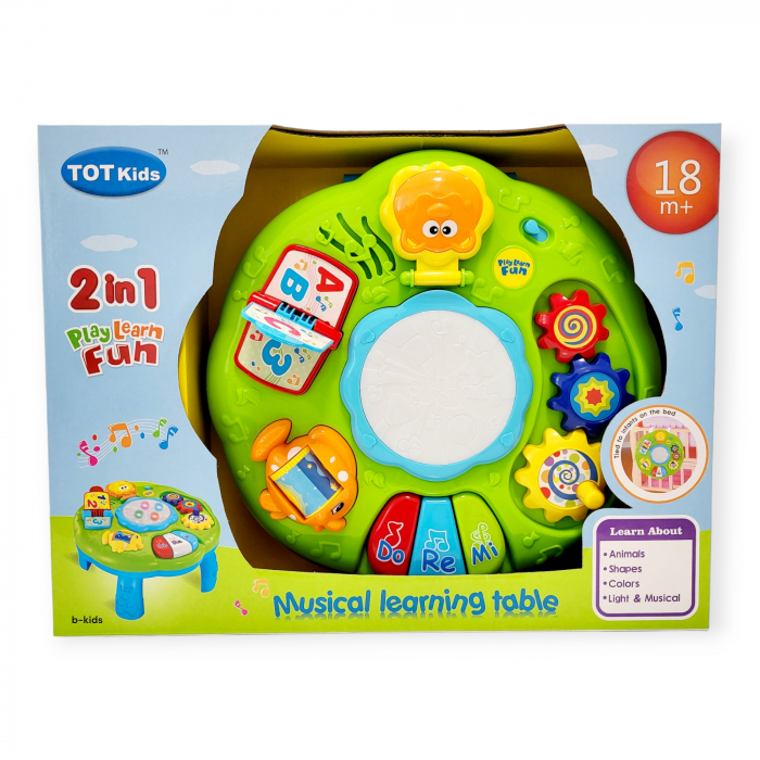 Masuta, Jucarie mare - interactiva muzicala pentru bebelusi, 2 in 1. [5]