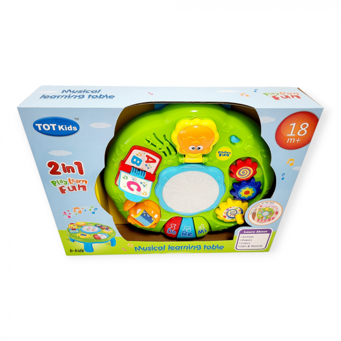 Masuta, Jucarie mare - interactiva muzicala pentru bebelusi, 2 in 1. [4]