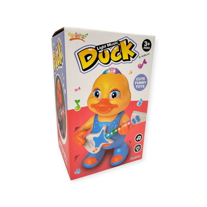 Rățoi Dansator cu Sunete, Lumină și Chitară – Jucărie Interactivă [3]