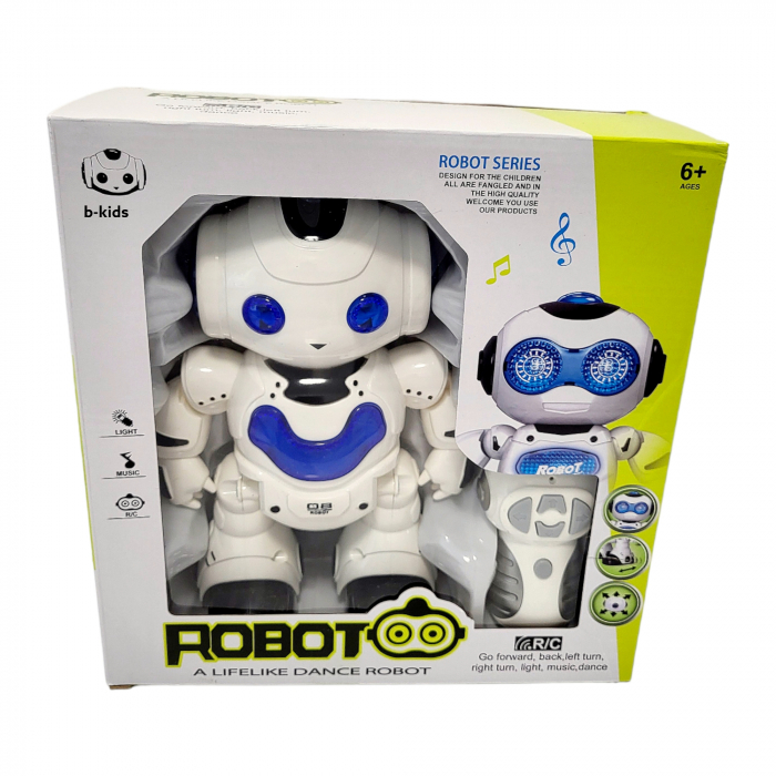 Robot interactiv Q8 "Android" cu telecomanda, dansator. [5]