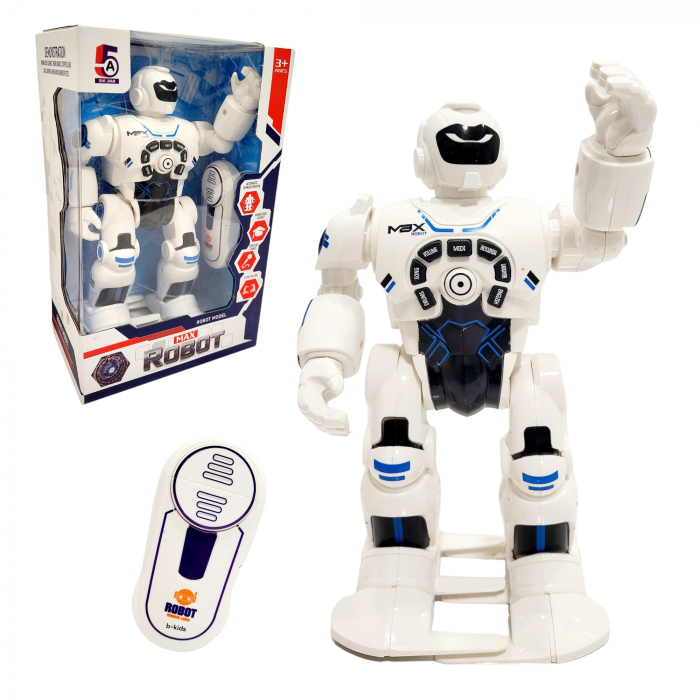 Robot interactiv MAX cu telecomanda si diverse sunete [1]