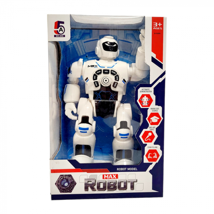 Robot interactiv MAX cu telecomanda si diverse sunete [3]