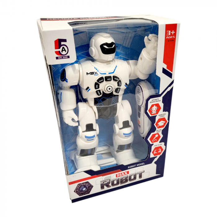Robot interactiv MAX cu telecomanda si diverse sunete [4]
