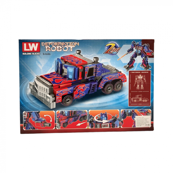 Set constructie - Robot Transformers - 2 in 1 - Optimus Prime, 328 piese [1]