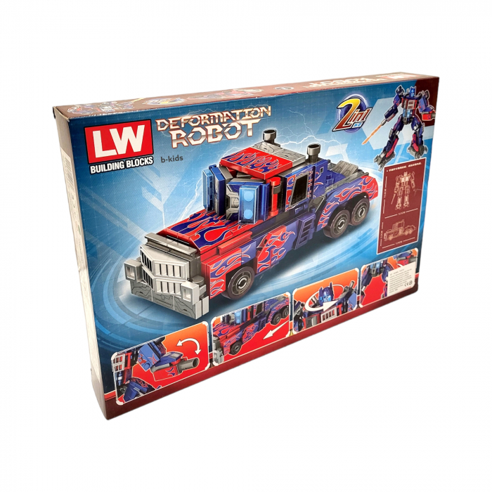 Set constructie - Robot Transformers - 2 in 1 - Optimus Prime, 328 piese [2]