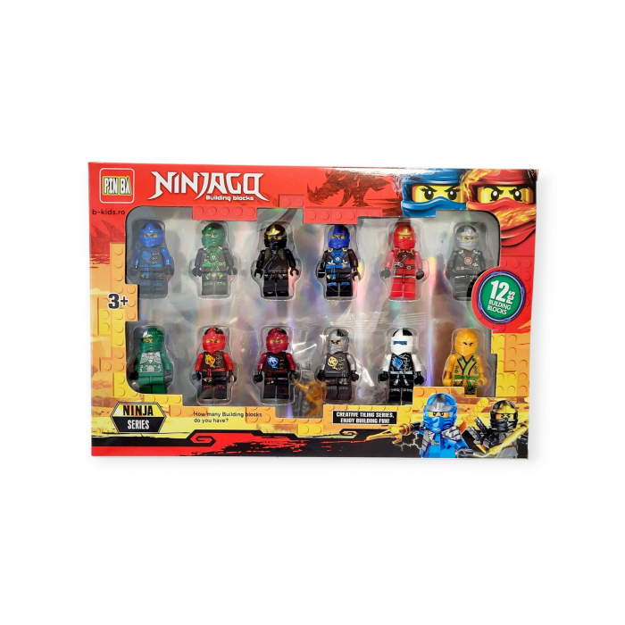 Set 12 figurine jucarie Ninjago, tip Lego [1]