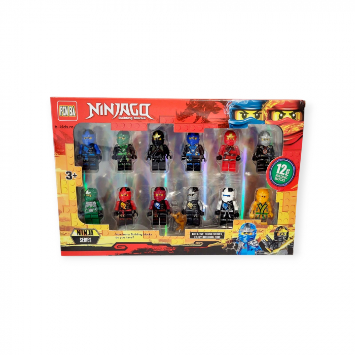 Set 12 figurine jucarie Ninjago, tip Lego [2]